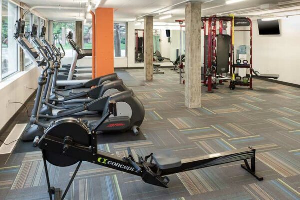 3D tour thumbnail for 1000 Grant fitness center.