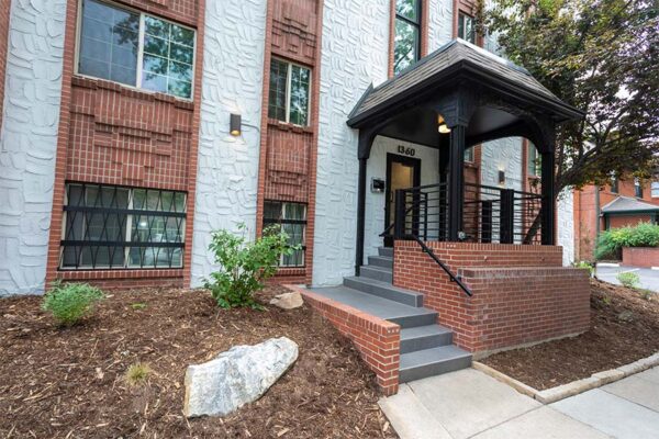 Exterior view of 1360 Williams.