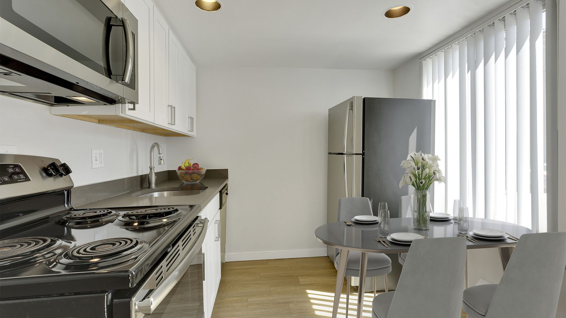 Image of a furnished kitchen