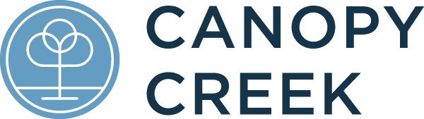 Canopy Creek apartments logo.