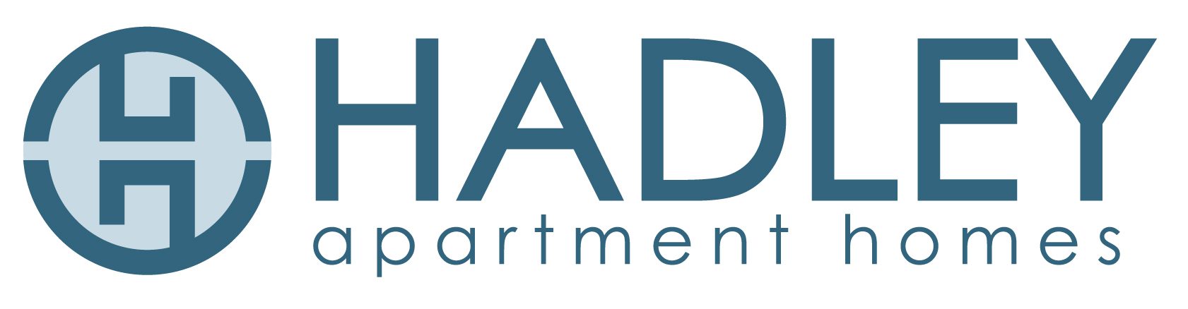 Hadley apartment homes logo.