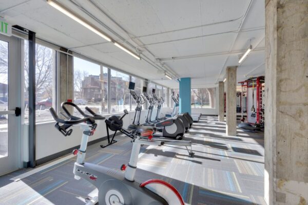 fitness center equipment