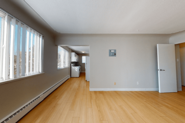 880 Dexter one bedroom floor plan