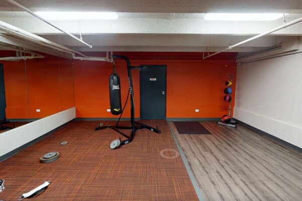 3D tour thumbnail for The Brit fitness center.