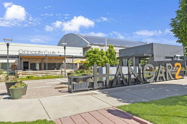 Officer's Club restaurant at Hangar 2 in Lowry neighborhood.