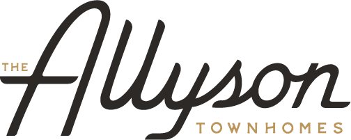 The Allyson townhomes logo.