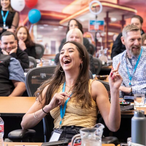 image of girl laughing